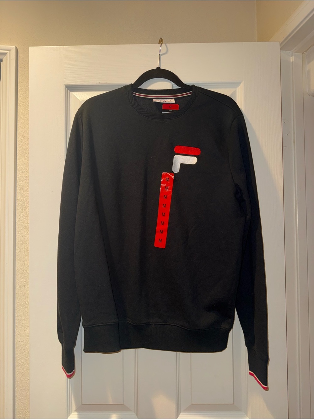 Fila Black Crewneck Sweatshirt